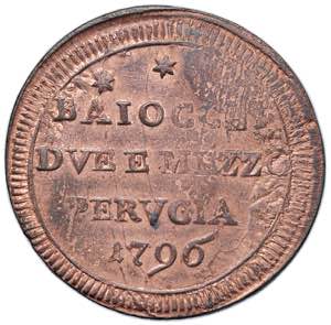 Pio VI (1775-1799) Perugia - Sanpietrino ... 