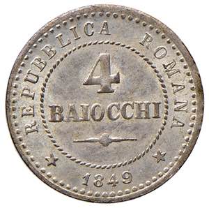 Repubblica Romana (1848-1849) 4 Baiocchi ... 