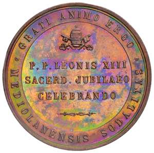 Leone XIII (1878-1903) “Medaglia Giubileo ... 