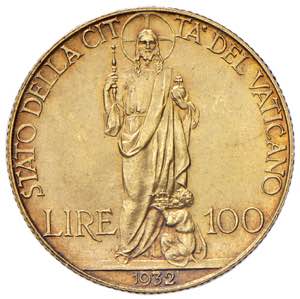 Pio XI (1922-1939) 100 Lire 1932 A. XI - ... 