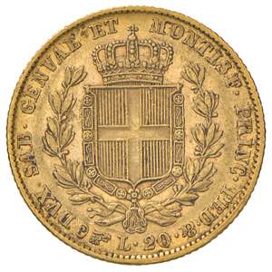 Carlo Alberto (1831-1849) 20 Lire 1832 T ... 