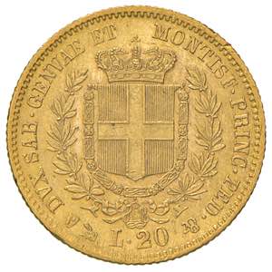 Vittorio Emanuele II (1849-1861) 20 Lire ... 