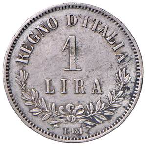 Vittorio Emanuele II (1861-1878) Lira 1863 T ... 