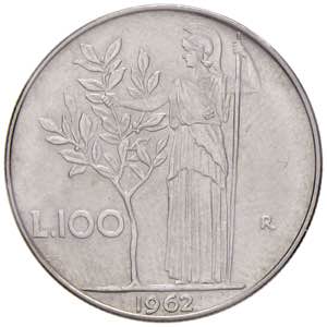 REPUBBLICA ITALIANA (1946-) 100 Lire 1962 - ... 