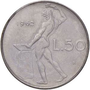 REPUBBLICA ITALIANA (1946-) 50 Lire 1962 - ... 