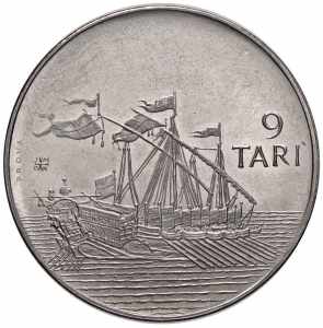 MALTA Progetto di moneta da 9 Tarì 1978 per ... 