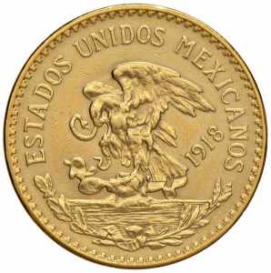 MESSICO 20 Pesos 1918 - ... 