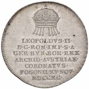 UNGHERIA Leopoldo II (1790-1792) Medaglia ... 