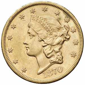 USA 20 Dollari 1870 S - ... 