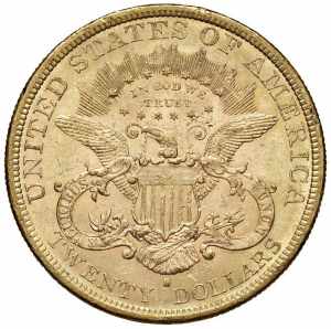 USA 20 Dollari 1878 S - AU (g 33,45) ... 