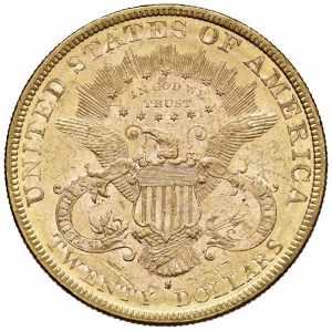 USA 20 Dollari 1879 S - AU (g 33,43) ... 
