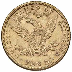 USA 10 Dollari 1882 - AU (g 16,71)