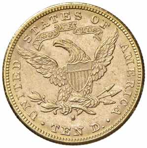 USA 10 Dollari 1881 S - KM 102 AU (g 16,72) ... 