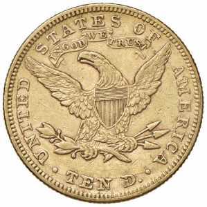 USA 10 Dollari 1893 - AU (g 16,73)