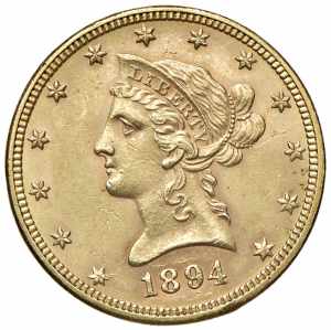 USA 10 Dollari 1894 - KM ... 