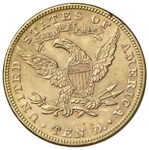 USA 10 Dollari 1894 - KM 102 AU (g 16,71) ... 