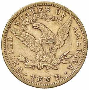 USA 10 Dollari 1899 - AU (g 16,63)