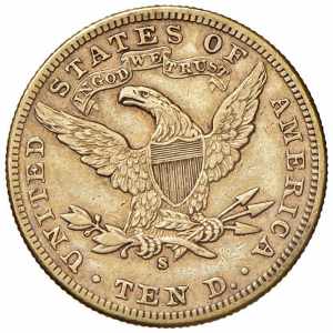 USA 10 Dollari 1906 S - AU (g 16,66)