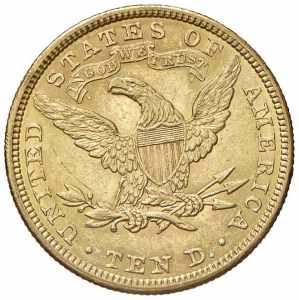 USA 10 Dollari 1907 - AU (g 16,69)