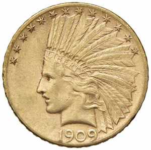 USA 10 Dollari 1909 S - ... 