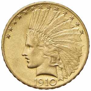USA 10 Dollari 1910 - AU ... 