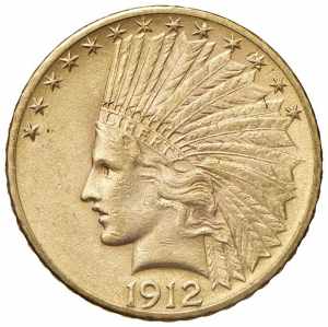 USA 10 Dollari 1912 - AU ... 