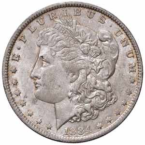 USA Dollaro 1884 O - AG ... 