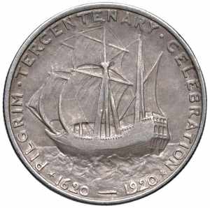 USA Mezzo dollaro 1920 Pilgrim - AG (g ... 