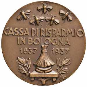 BOLOGNA Medaglia 1937 per il Centenario ... 