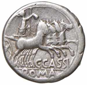 Cassia - C. Cassius - Denario (126 a.C.) ... 