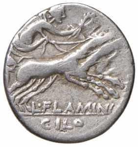 Flaminia - L. Flaminius Chilo - Denario ... 