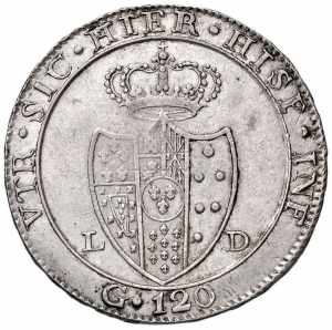  NAPOLI Ferdinando IV (1759-1816) Piastra ... 