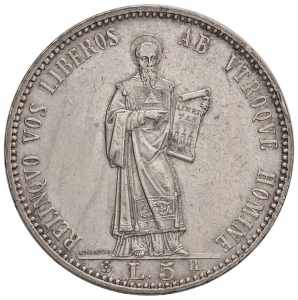  SAN MARINO 5 lire 1898 - Gig. 17 AG (g ... 