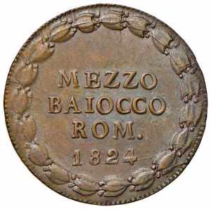  Leone XII (1823-1829) Bologna - Mezzo ... 