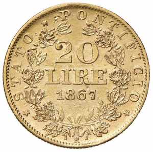  Pio IX (1846-1878) Monetazione decimale - ... 