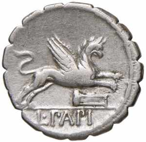 Papia - L. Papius - Denario (79 a.C.) Testa ... 