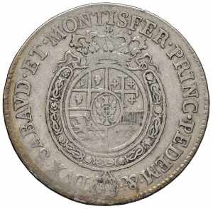  Carlo Emanuele III (1730-1773) Mezzo scudo ... 