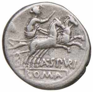 Spurilia - A. Spurilius - Denario (139 a.C.) ... 