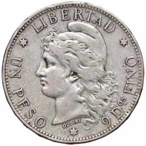  ARGENTINA Peso 1882 - ... 