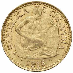  COLOMBIA 5 Pesos 1913 - ... 