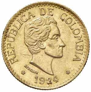  COLOMBIA 5 Pesos 1924 - ... 