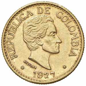  COLOMBIA 5 Pesos 1927 - ... 