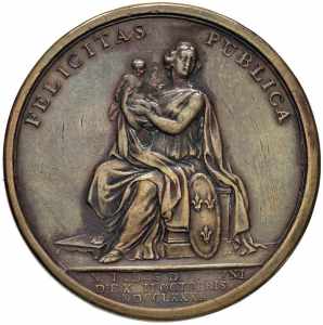  FRANCIA Louis XVI (1774-1793) Medaglia 1781 ... 