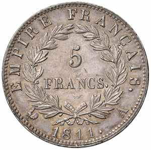  FRANCIA Napoleone (1804-1814) 5 Franchi ... 