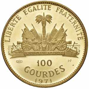  HAITI 100 Gourdes 1971 Nez Percez - Fr. 17 ... 