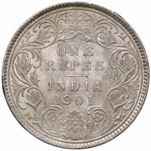  INDIA Victoria (1837-1901) Rupia 1901 B - ... 