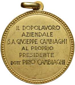 MEDAGLIE FASCISTE Medaglia A. XVI 1938 ... 