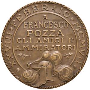 MILANO Medaglia 1907 a Francesco Pozza - ... 