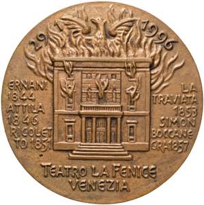 VENEZIA Medaglia 2001 Centenario della morte ... 
