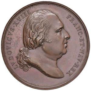FRANCIA Medaglia 1816 ... 